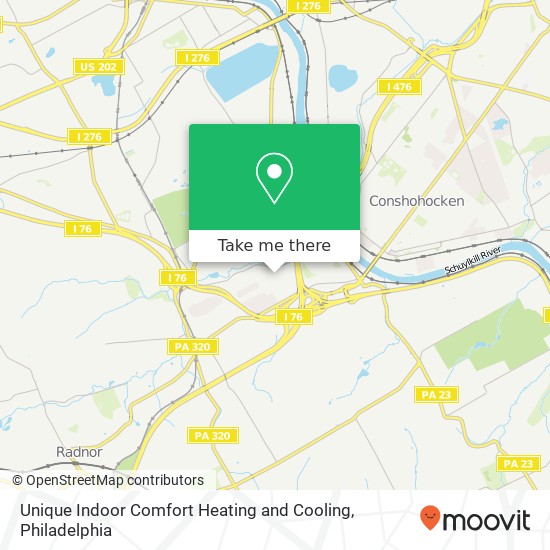 Unique Indoor Comfort Heating and Cooling map