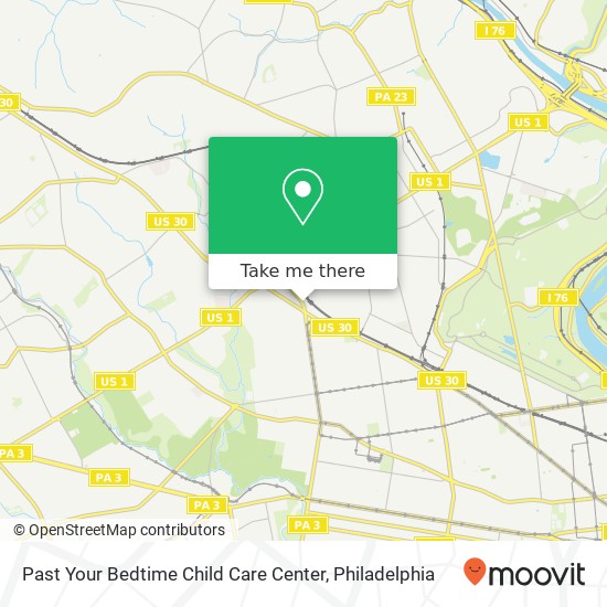 Past Your Bedtime Child Care Center map