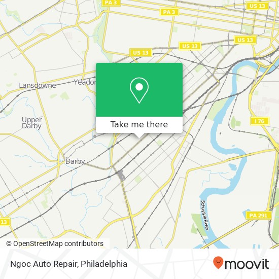 Mapa de Ngoc Auto Repair