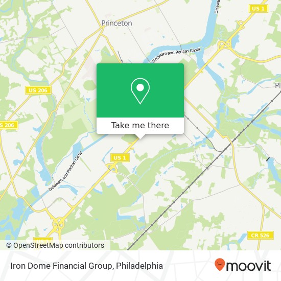 Iron Dome Financial Group map
