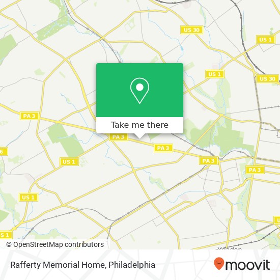 Rafferty Memorial Home map