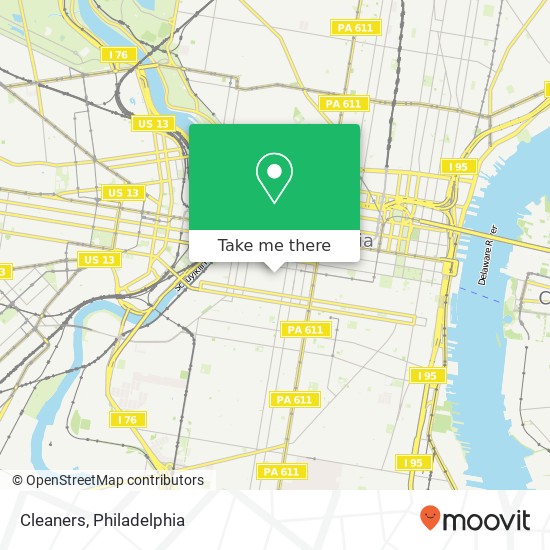 Cleaners map