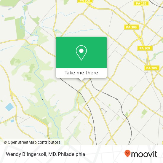 Wendy B Ingersoll, MD map