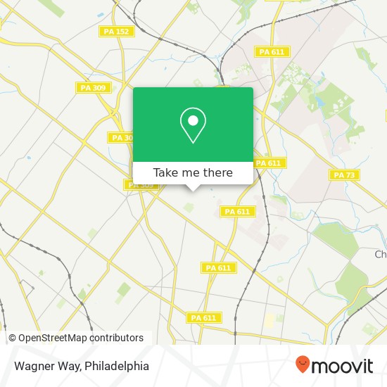 Mapa de Wagner Way