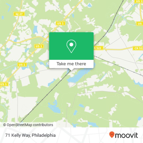 71 Kelly Way map