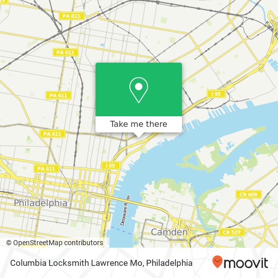 Mapa de Columbia Locksmith Lawrence Mo