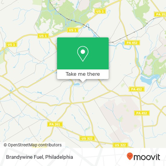 Brandywine Fuel map