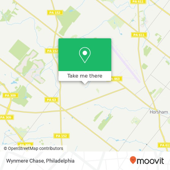 Mapa de Wynmere Chase