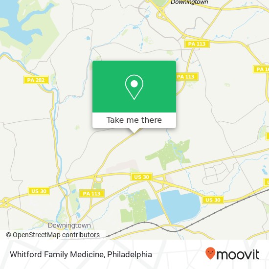 Mapa de Whitford Family Medicine