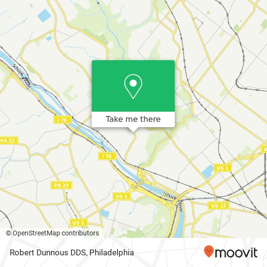 Robert Dunnous DDS map