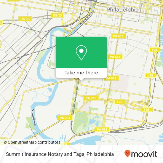 Mapa de Summit Insurance Notary and Tags