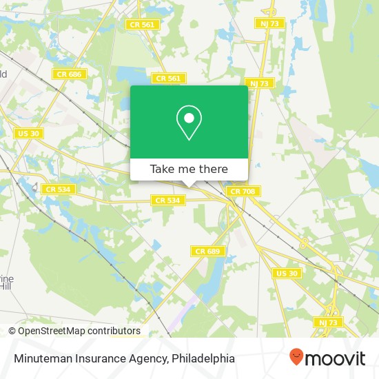 Mapa de Minuteman Insurance Agency