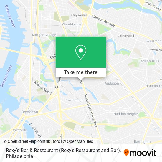 Mapa de Rexy's Bar & Restaurant