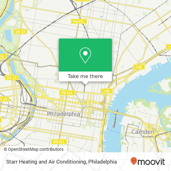 Starr Heating and Air Conditioning map