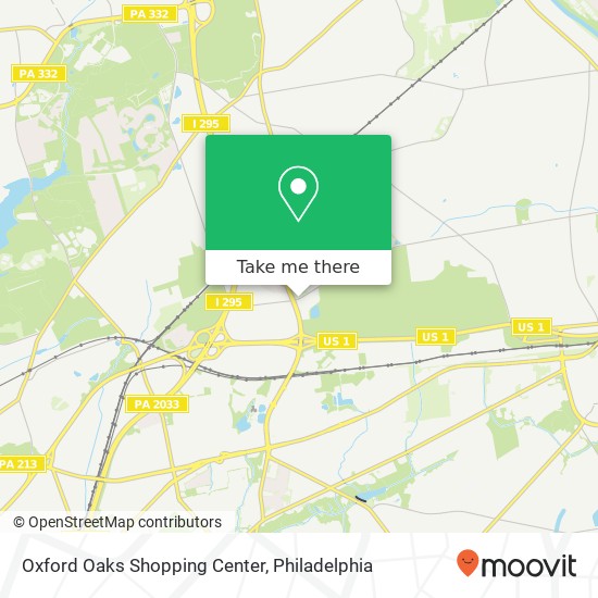 Oxford Oaks Shopping Center map