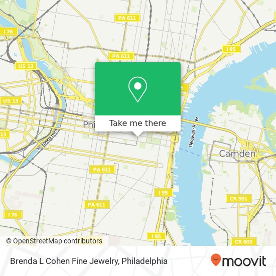 Brenda L Cohen Fine Jewelry map