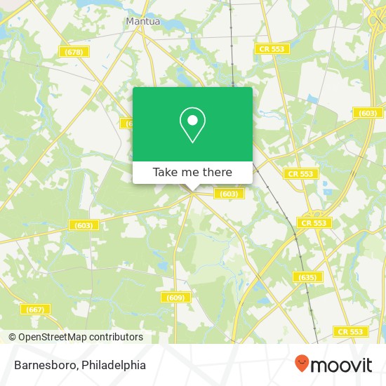 Mapa de Barnesboro