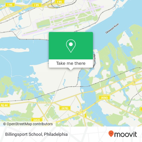 Billingsport School map