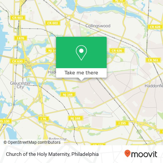 Church of the Holy Maternity map