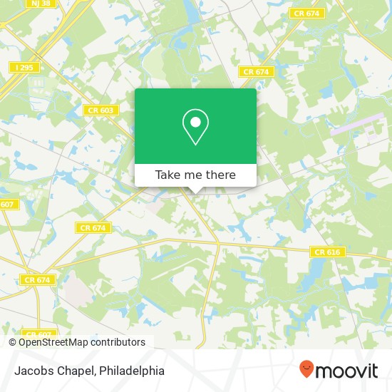 Mapa de Jacobs Chapel