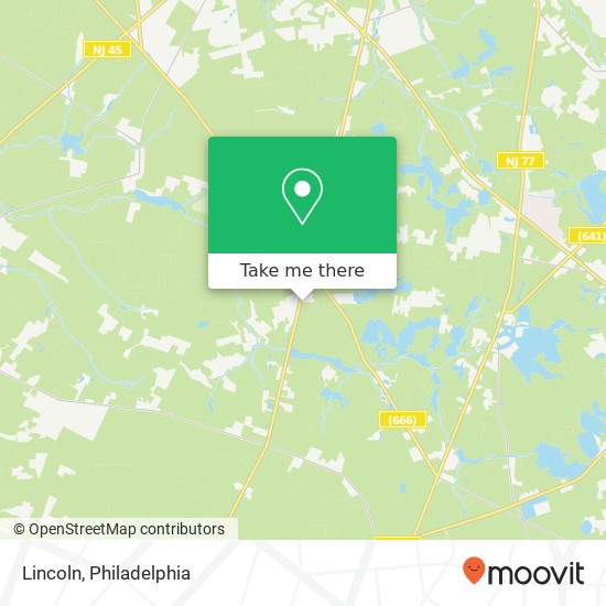 Mapa de Lincoln