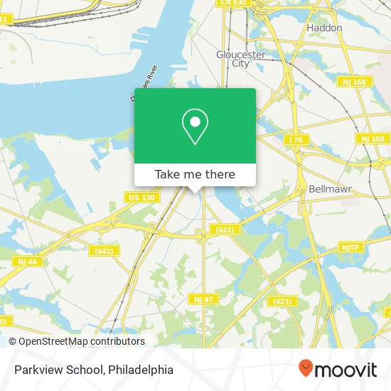 Mapa de Parkview School