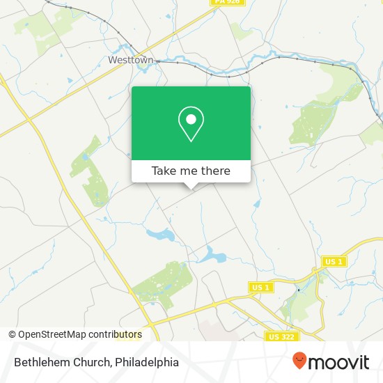 Bethlehem Church map