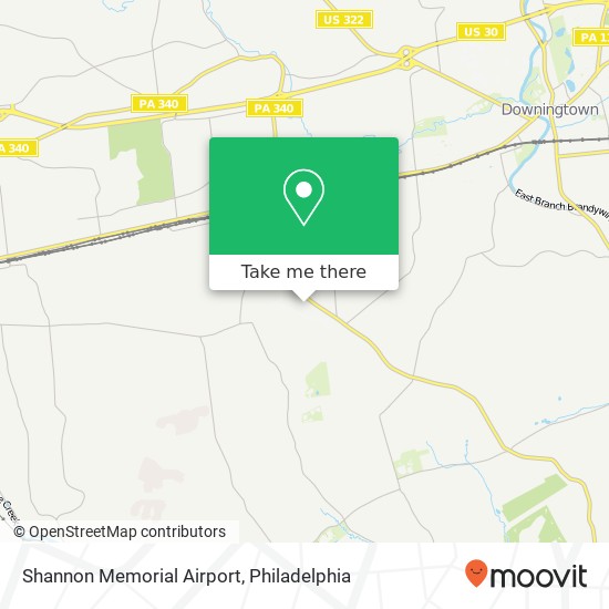 Shannon Memorial Airport map