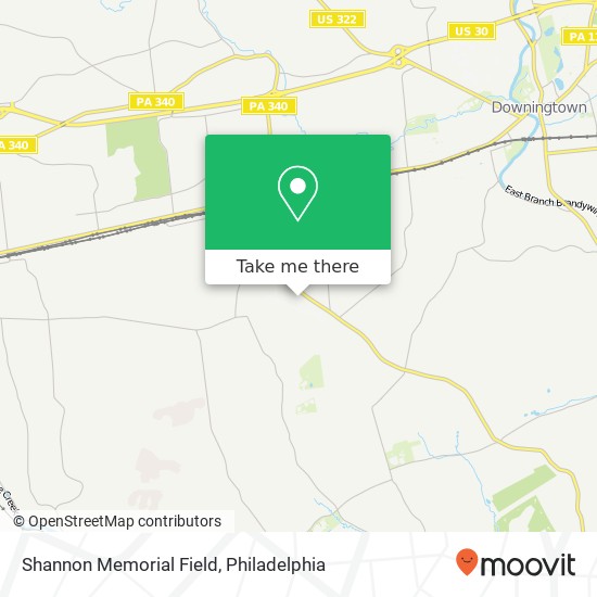 Mapa de Shannon Memorial Field