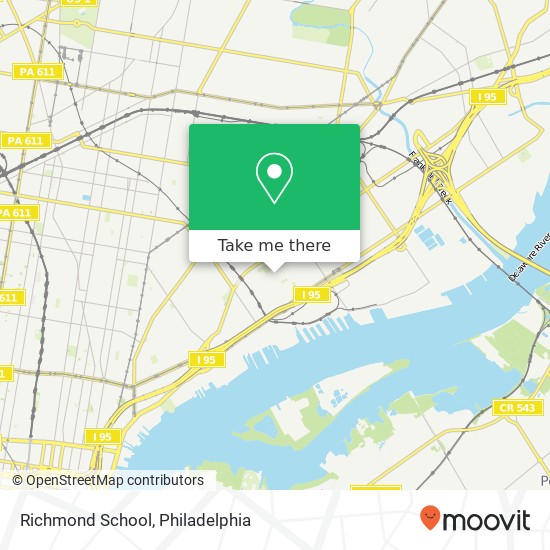 Mapa de Richmond School