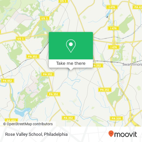 Mapa de Rose Valley School