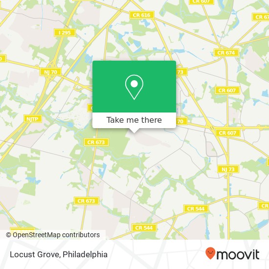 Mapa de Locust Grove
