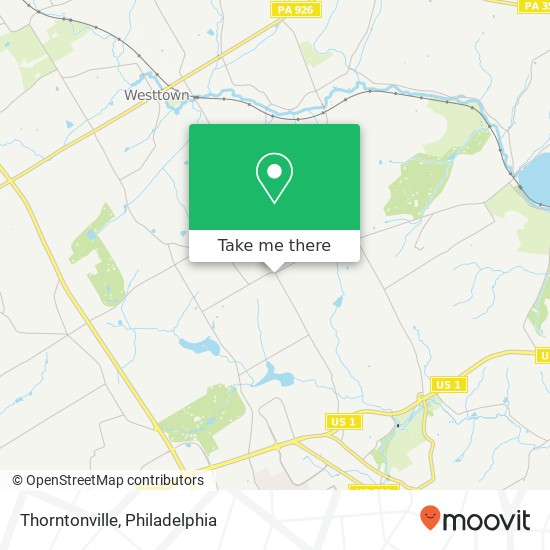 Thorntonville map