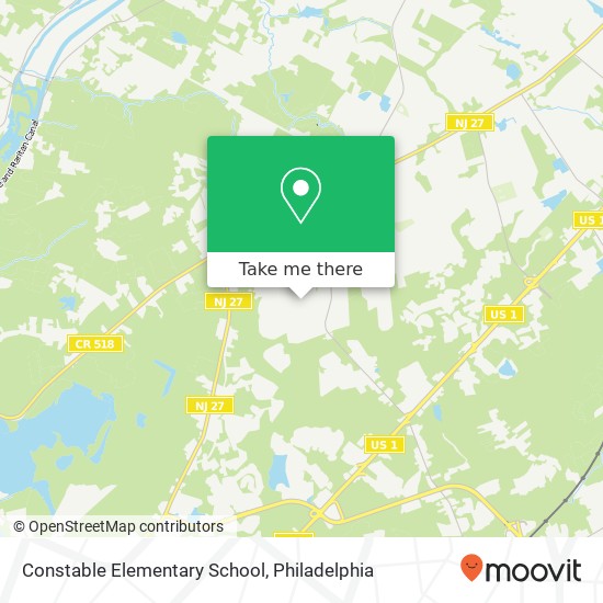 Constable Elementary School map