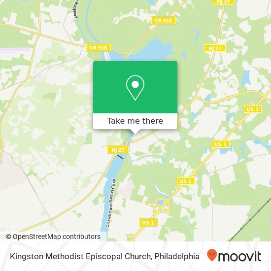 Kingston Methodist Episcopal Church map