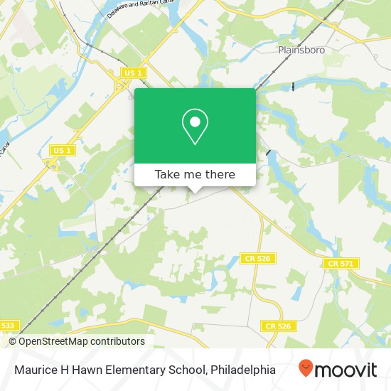 Mapa de Maurice H Hawn Elementary School