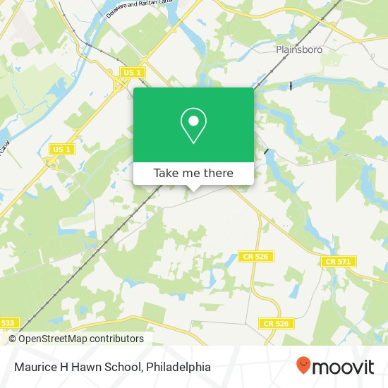 Mapa de Maurice H Hawn School