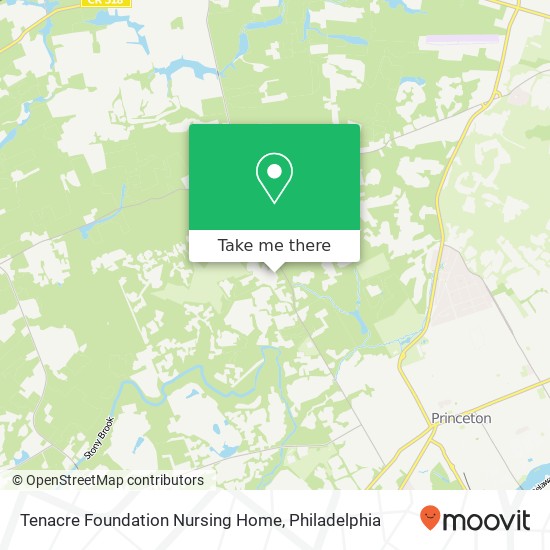 Tenacre Foundation Nursing Home map