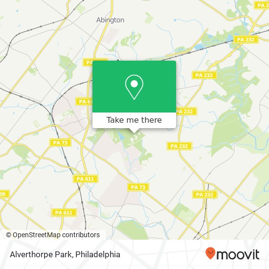 Alverthorpe Park map