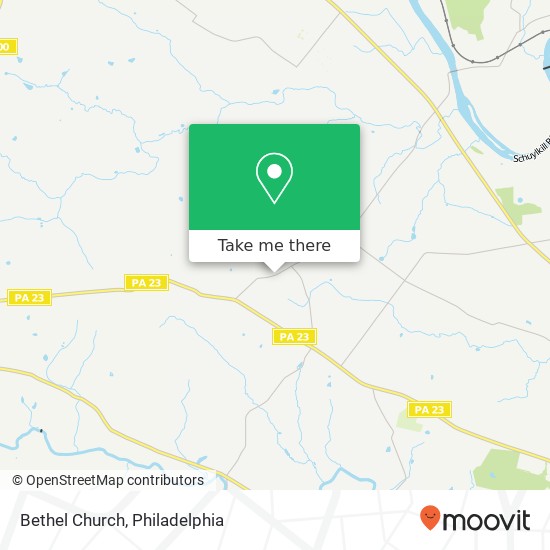 Bethel Church map