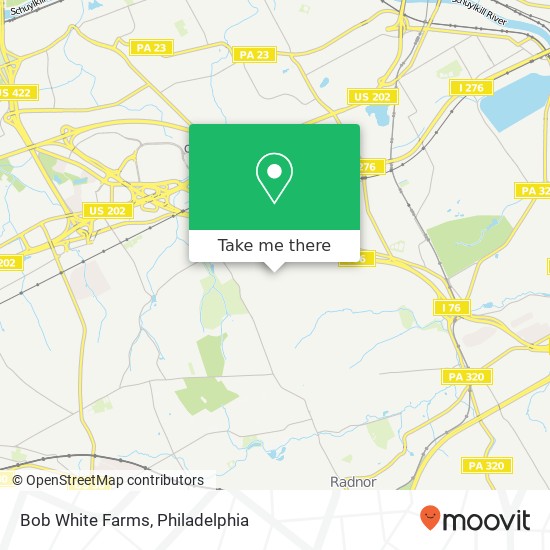 Bob White Farms map