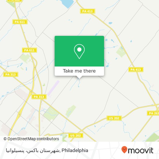 شهرستان باکس، پنسیلوانیا map