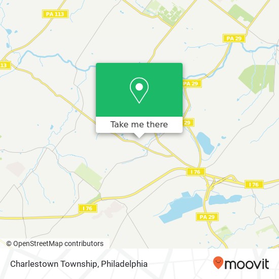 Mapa de Charlestown Township