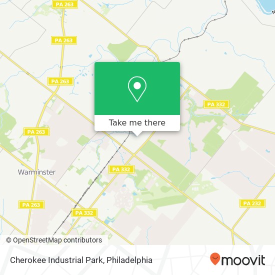 Mapa de Cherokee Industrial Park