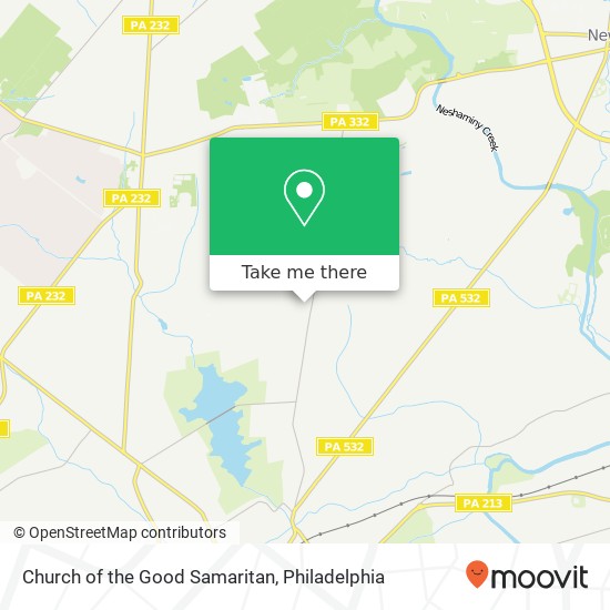 Church of the Good Samaritan map