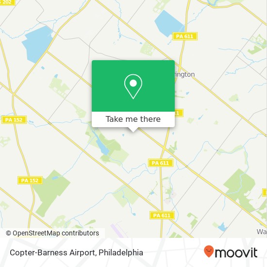 Copter-Barness Airport map