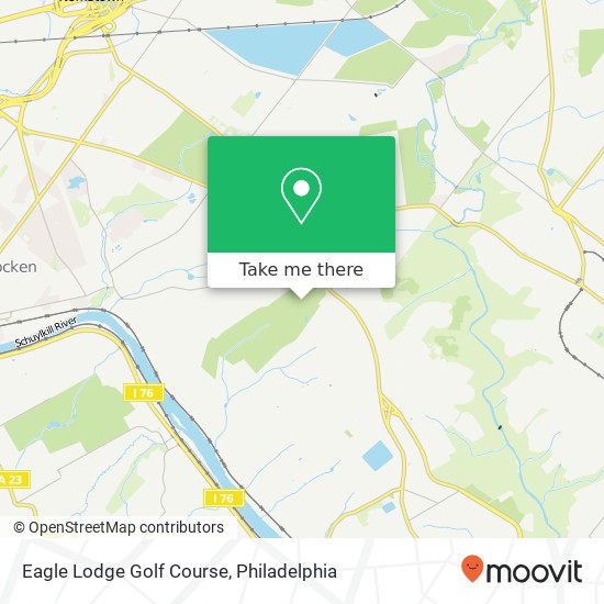 Mapa de Eagle Lodge Golf Course