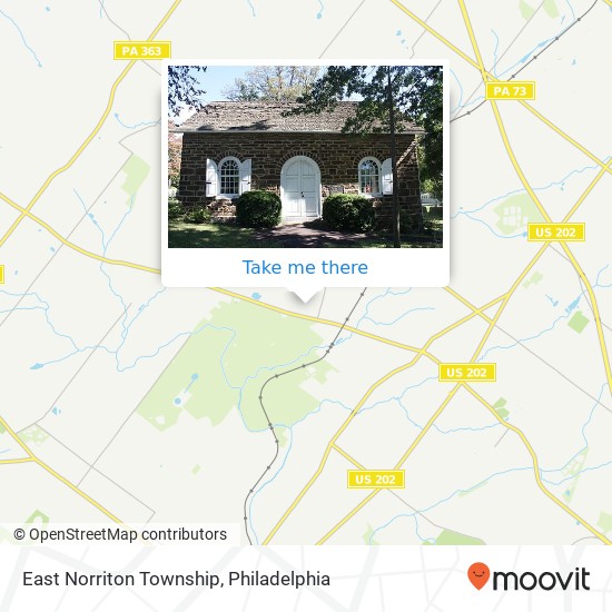 East Norriton Township map
