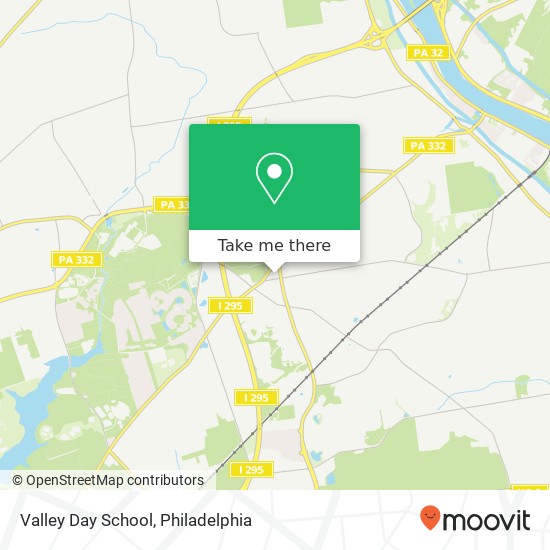 Valley Day School map