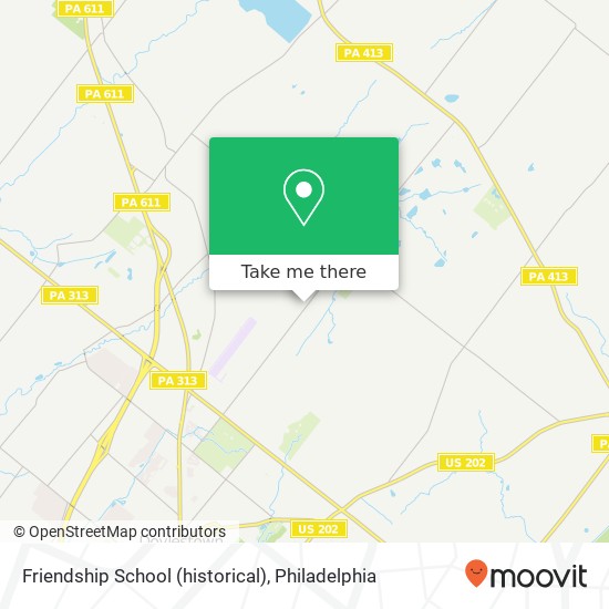 Mapa de Friendship School (historical)